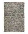 Dalyn Hanu Hu1 Area Rug, 8' X 10' In Navy