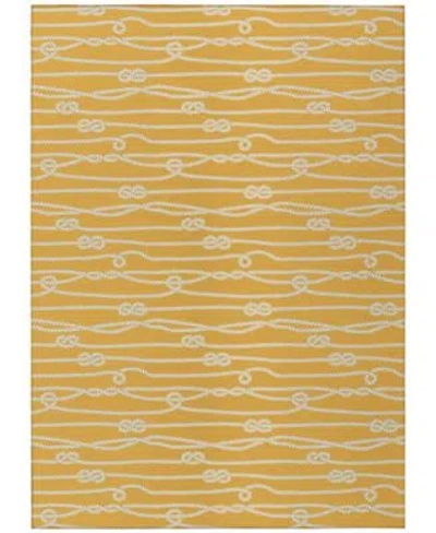 Dalyn Harbor Washable Ha7 Area Rug In Yellow