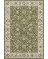 Dalyn Hatay Washable Hy1 2'3"x7'6" Runner Area Rug In Olive