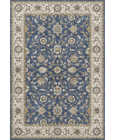 Dalyn Hatay Washable Hy1 8'x10' Area Rug In Navy