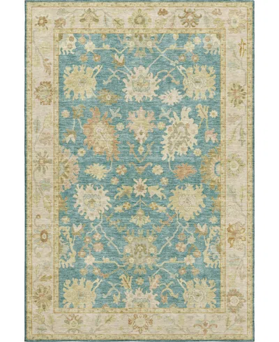 Dalyn Hatay Washable Hy2 3'x5' Area Rug In Teal