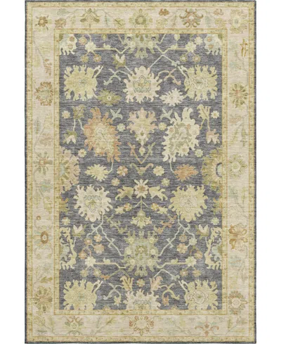 Dalyn Hatay Washable Hy2 9'x12' Area Rug In Gray