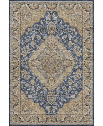Dalyn Hatay Washable Hy3 8'x10' Area Rug In Navy