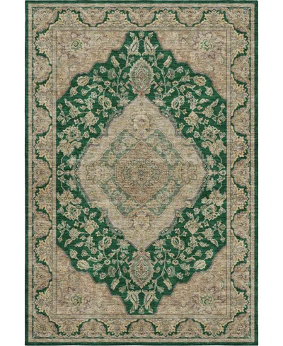 Dalyn Hatay Washable Hy3 9'x12' Area Rug In Jade