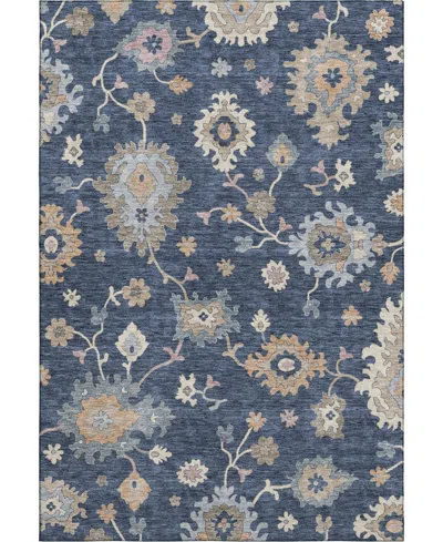Dalyn Hatay Washable Hy4 8'x10' Area Rug In Navy