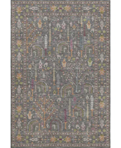 Dalyn Hatay Washable Hy5 10'x14' Area Rug In Gray