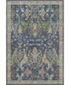 Dalyn Hatay Washable Hy6 2'3"x7'6" Runner Area Rug In Navy