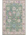 Dalyn Hatay Washable Hy7 2'3"x7'6" Runner Area Rug In Lime