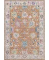 Dalyn Hatay Washable Hy7 3'x5' Area Rug In Orange