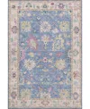 Dalyn Hatay Washable Hy7 9'x12' Area Rug In Blue