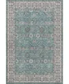 Dalyn Hatay Washable Hy8 10'x14' Area Rug In Teal