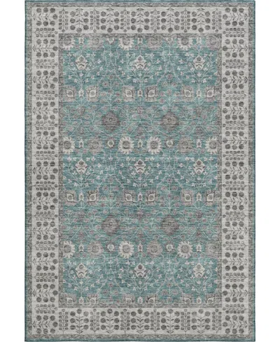 Dalyn Hatay Washable Hy8 10'x14' Area Rug In Teal