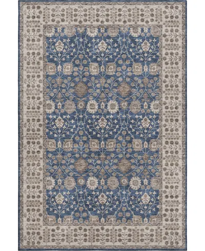 Dalyn Hatay Washable Hy8 2'6"x3'10" Area Rug In Navy