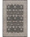 Dalyn Hatay Washable Hy8 8'x10' Area Rug In Black