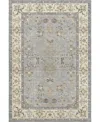 Dalyn Hatay Washable Hy9 8'x10' Area Rug In Gray
