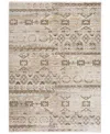 Dalyn Izmir Iz3 3'3" X 5'3" Area Rug In Brown