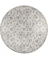 Dalyn Jericho Washable Jc8 4' X 4' Round Area Rug In Multi