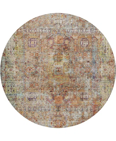 Dalyn Karaj Kj1 8'x8' Round Area Rug In Multi