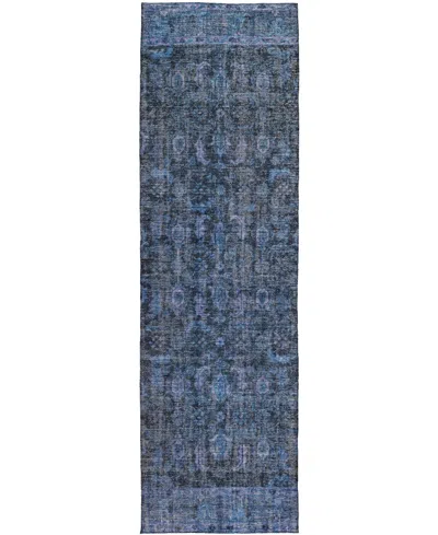 Dalyn Karaj Kj3 2'3"x7'6" Runner Area Rug In Blue