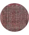 Dalyn Karaj Kj3 8'x8' Round Area Rug In Multi