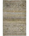 Dalyn Karaj Kj4 5'x7'6" Area Rug In Brown
