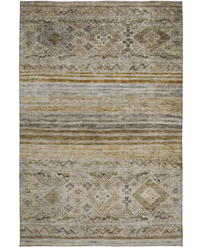 Dalyn Karaj Kj4 5'x7'6" Area Rug In Brown