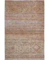 Dalyn Karaj Kj4 8'x10' Area Rug In Brown