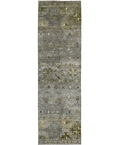 Dalyn Karaj Kj5 2'3"x7'6" Runner Area Rug In Green