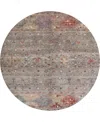 Dalyn Karaj Kj5 8'x8' Round Area Rug In Multi