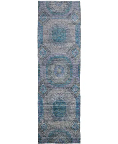 Dalyn Karaj Kj6 2'3"x7'6" Runner Area Rug In Blue