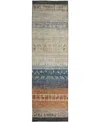 Dalyn Karaj Kj7 2'3"x7'6" Runner Area Rug In Multi