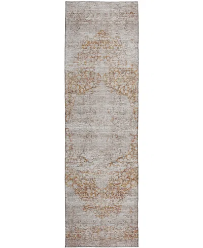 Dalyn Karaj Kj8 2'3"x7'6" Runner Area Rug In Brown