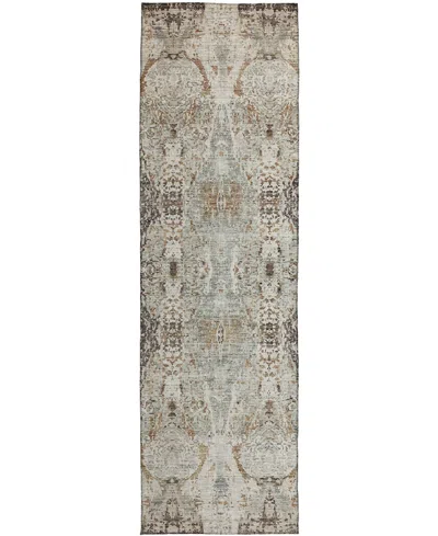 Dalyn Karaj Kj9 2'3"x7'6" Runner Area Rug In Neutral