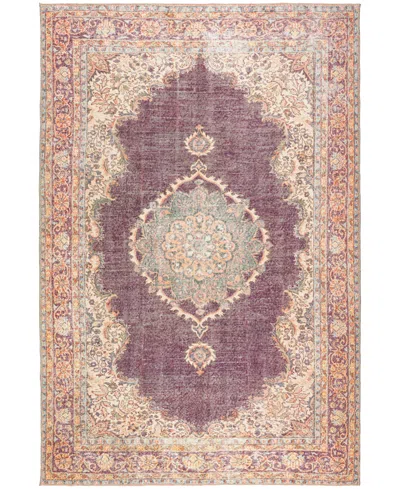 Dalyn Kars Ka9 10'x13' Area Rug In Eggplant