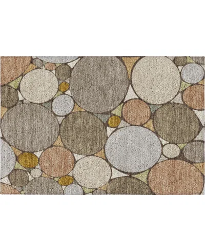 Dalyn Kenner Kn1 1'8"x2'6" Area Rug In Brown