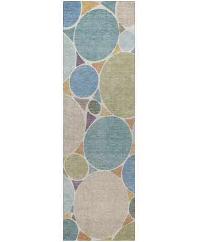 Dalyn Kenner Kn1 2'3"x7'6" Runner Area Rug In Blue