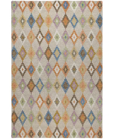Dalyn Kenner Kn10 6'6"x9'6" Area Rug In Brown