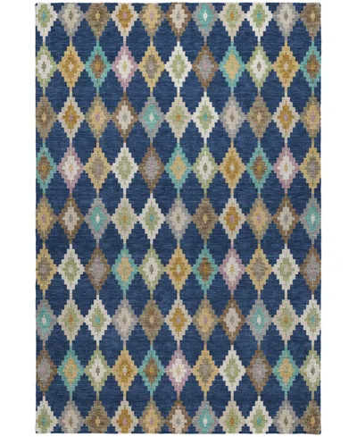 Dalyn Kenner Kn10 9'x12' Area Rug In Blue