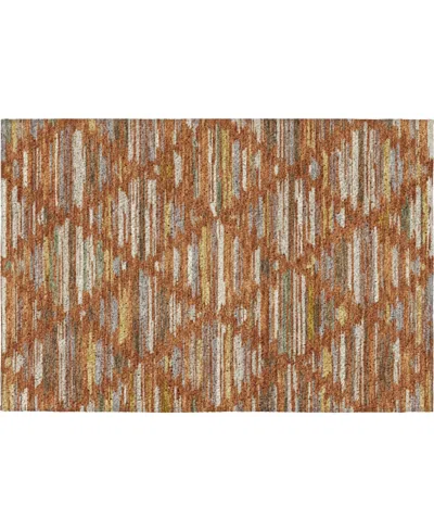 Dalyn Kenner Kn2 1'8"x2'6" Area Rug In Brown