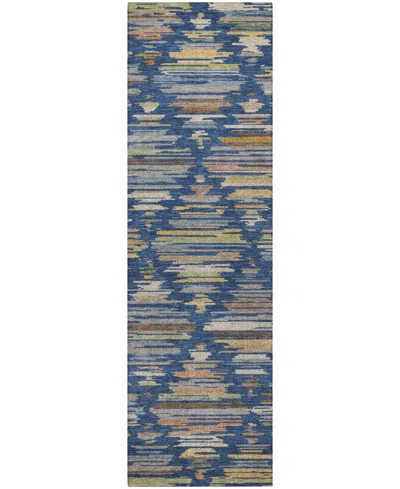 Dalyn Kenner Kn2 2'3"x7'6" Runner Area Rug In Blue