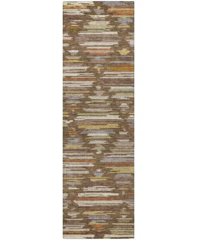 Dalyn Kenner Kn2 2'3"x7'6" Runner Area Rug In Brown