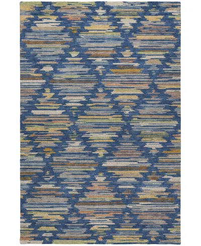 Dalyn Kenner Kn2 9'x12' Area Rug In Blue