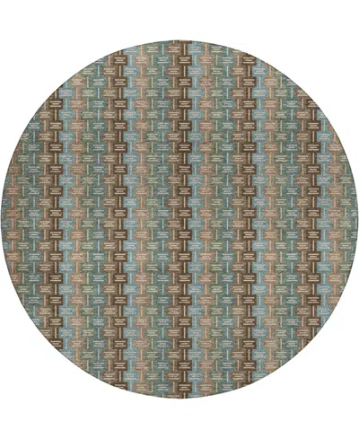 Dalyn Kenner Kn3 8'x8' Round Area Rug In Multi