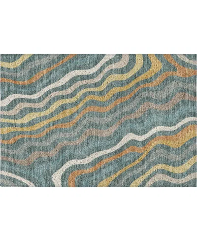 Dalyn Kenner Kn4 1'8"x2'6" Area Rug In Blue
