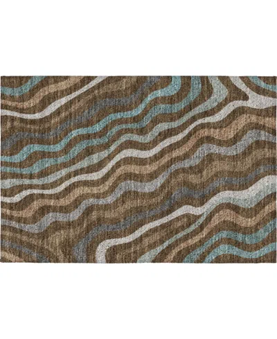 Dalyn Kenner Kn4 1'8"x2'6" Area Rug In Brown