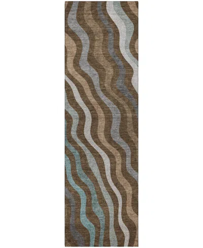 Dalyn Kenner Kn4 2'3"x7'6" Runner Area Rug In Brown