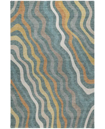 Dalyn Kenner Kn4 3'x5' Area Rug In Blue