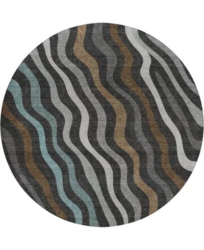 Dalyn Kenner Kn4 8'x8' Round Area Rug In Multi