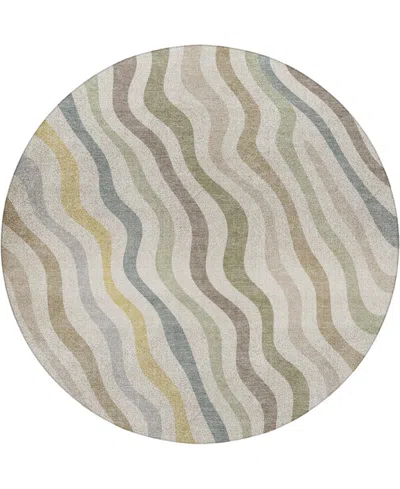 Dalyn Kenner Kn4 8'x8' Round Area Rug In Multi