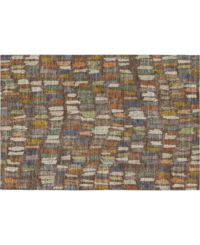 Dalyn Kenner Kn5 1'8"x2'6" Area Rug In Brown